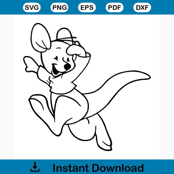 Roo svg free, disney svg, winnie pooh svg, instant download, | Inspire ...
