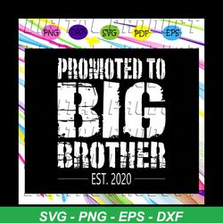 promoted to big brother 2020 svg, big brother svg, big brother announcement, big brother tobe, big brother gifts svg, ne