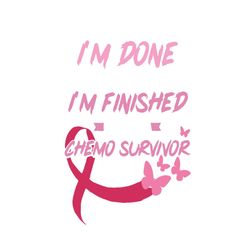 chemo survivor svg, breast cancer gift, breast cancer svg, cancer awareness vector, cancer ribbon svg, breast cancer rib
