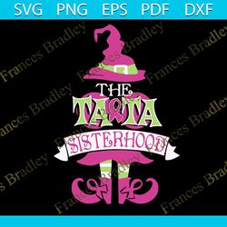 the tata sisterhood, breast cancer svg, breast cancer gift, cancer awareness, cancer ribbon svg, breast cancer ribbon, b