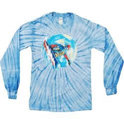 grateful shred tie dye  long sleeve