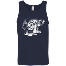 rick and morty dimension 35-c black and white men tank top