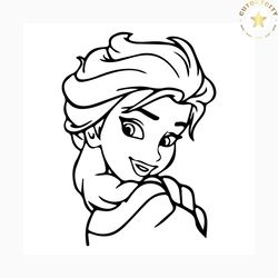 elsa svg free, frozen svg, best disney svg files, instant download, shirt design, silhouette cameo, frozen 2 svg, free v