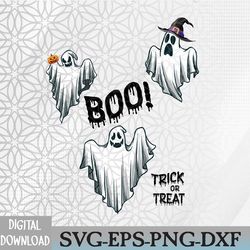 boo squad ghost retro halloween costumesvg, eps, png, dxf, digital download