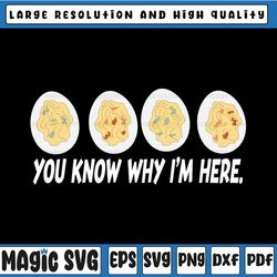 you know why i'm here svg, thanksgiving deviled eggs svg, thanksgiving png, digital download