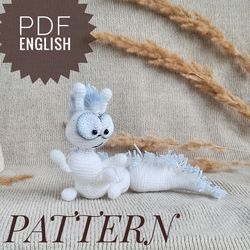 Crochet pattern soft toy Caterpillar. Soft toy for baby. Gift for girls and boys. PDF English