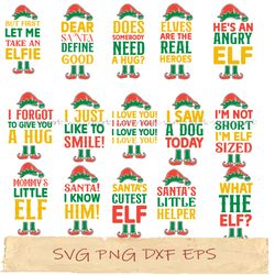 christmas elf bundle,christmas kids svg bundle, christmas kids svg bundle, png cricut, file sublimation, instantdownload