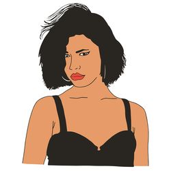 selena in black bustier svg, trending svg, sexy selena svg