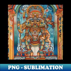 Tezcatlipoca - High-Resolution PNG Sublimation File - Unleash Your Inner Rebellion