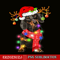 CRS20102332-Funny Dachshund Santa Hat PNG, Xmas Lights PNG, Gift Dog Lover PNG.png
