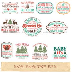 retro christmas sign svg bundle svg, png sublimation, instantdownload, shirt for xmas