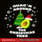 CRS20102385-Guac'n Around The Christmas Tree Santa PNG, Avocado Xmas PNG, Christmas Avocado Santa Hat PNG.png