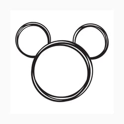 mickey mouse outline svg free, trending svg, disney svg, mickey svg, instant download, silhouette cameo, shirt design, m
