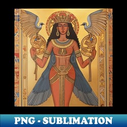 isis egyptian deity - exclusive png sublimation download - enhance your apparel with stunning detail