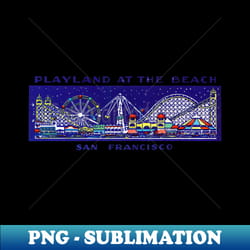 1935 playland san francisco - instant png sublimation download - revolutionize your designs