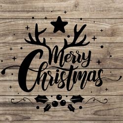Merry Christmas svg, Christmas SVG, Digital cut file, winter svg, Merry Christmas svg, Digital Download, SVG EPS DXF PNG