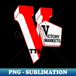 Victory Market Former Prattsville NY Grocery Store Logo - High-Resolution PNG Sublimation File - Capture Imagination with Every Detail
