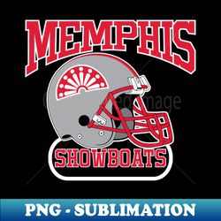 Memphis Showboats - Exclusive PNG Sublimation Download - Bring Your Designs to Life
