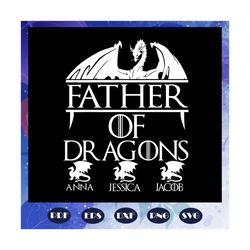 father of dragon svg, dragon svg, father svg, papa svg, daddy svg, fathers day svg, fathers day gift, gift for papa, fat