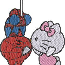 Spider Kitty Crewneck Embroidery File
