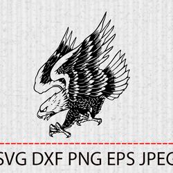eagle svg,png,eps cameo cricut design template stencil vinyl decal tshirt transfer iron on