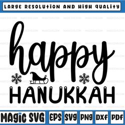 happy hanukkah svg, hanukkah svg, holiday design svg, happy hanukkah christmas svg, hanukkah design, cricut, silhouette