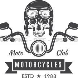 Motorcycle svg logo, Motorbike Svg  PNG, Harley Logo, Skull SVG Files, Motorcycle Tshirt Design, Motorbike Svg 282