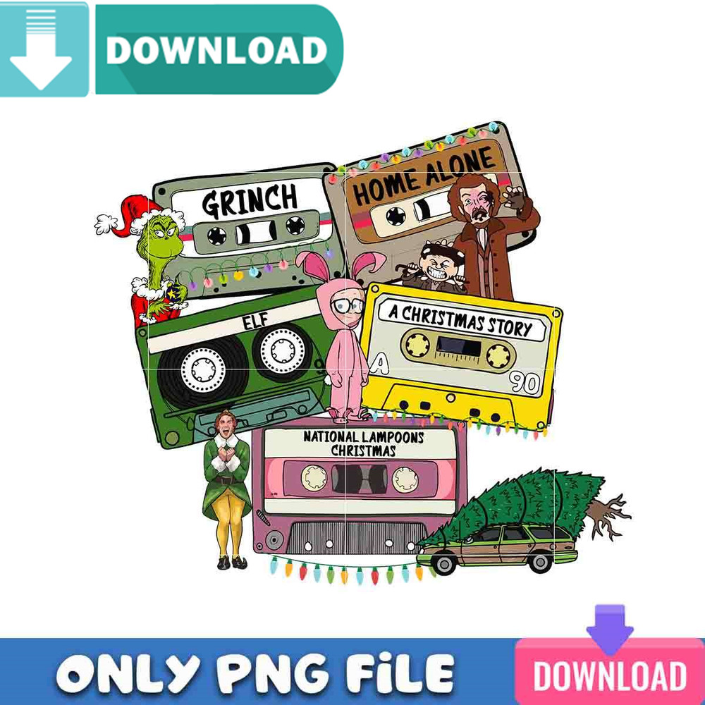 Cassette Friends Characters Vacation Png Best Files Design.jpg