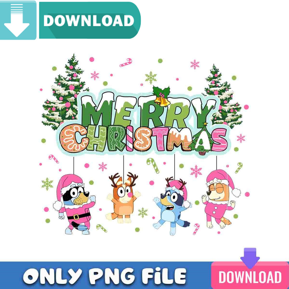 Merry Blueymas PNG Perfect Sublimation Design Download.jpg