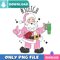 Sleigh Santa Christmas Pink Png Best Files Design Download.jpg