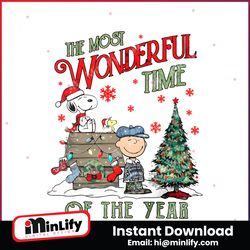 snoopy the most wonderful time of the year png file