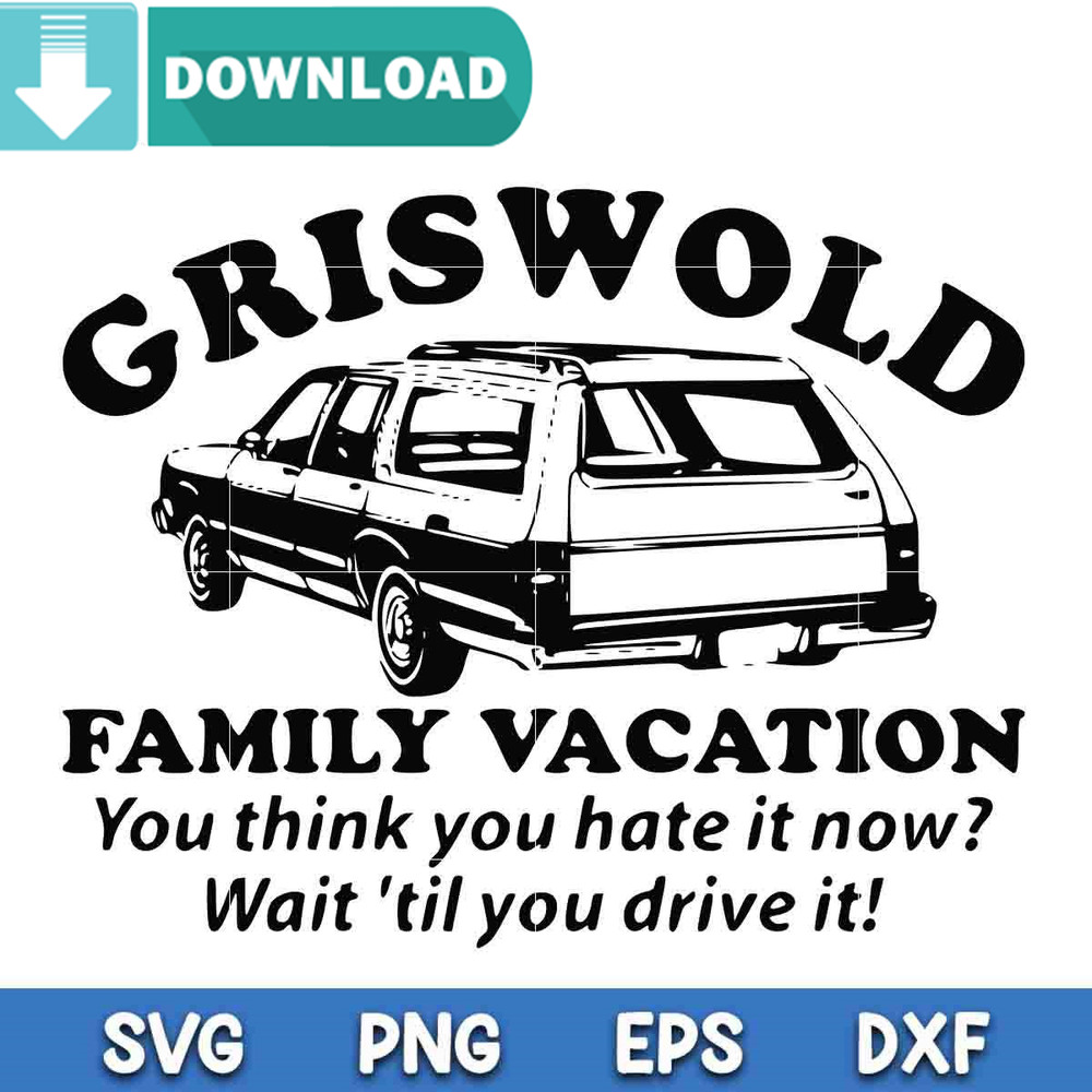 Griswold Family Vacation Black Car Svg.jpg.jpg