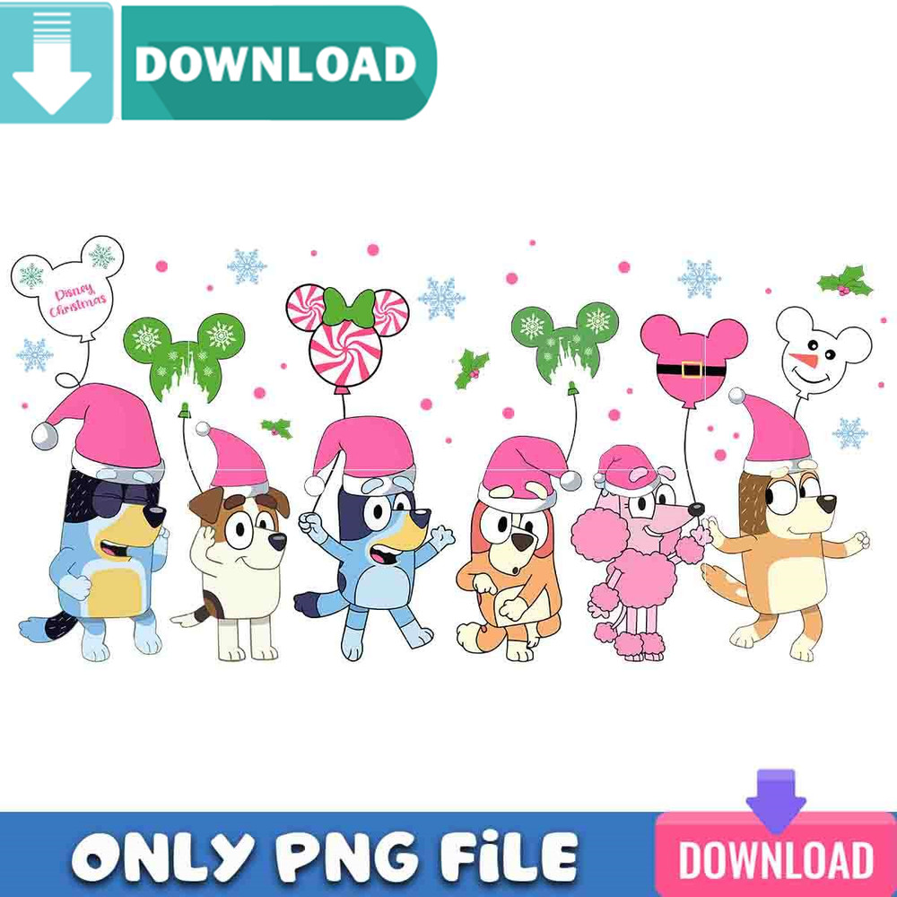 Pink Blueymas Era PNG Perfect Sublimation Design Download.jpg