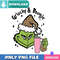 Pink Grinchy And Bougie PNG Perfect Sublimation Design Download.jpg