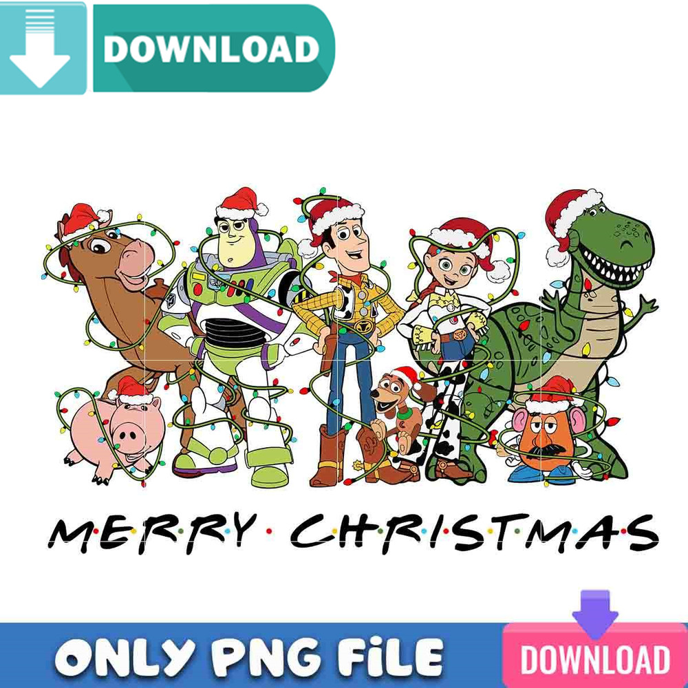 Toy Story Christmas PNG Perfect Sublimation Design Download.jpg