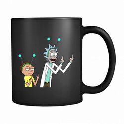 rick and morty f ck yeah 11oz mug