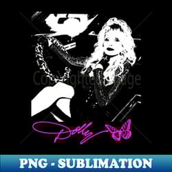 dolly parton punk rock pink - png transparent sublimation design - unlock vibrant sublimation designs