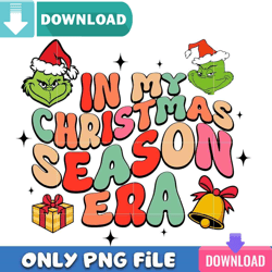 christmas season era grinch png best files design download