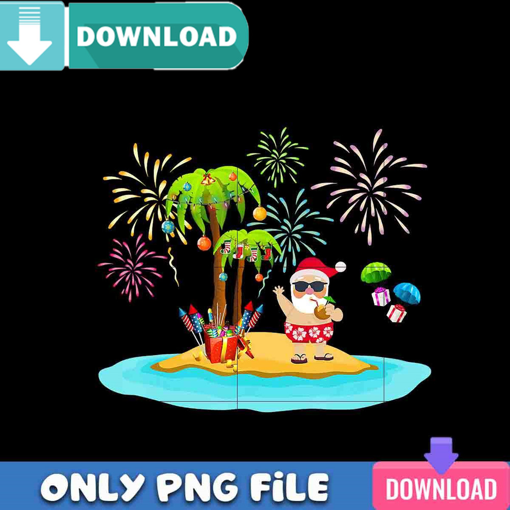 Decorated Christmas Palm Tree PNG Best Files Design Download.jpg
