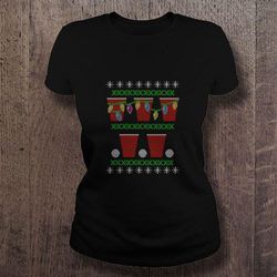 beer pong ugly christmas sweater shirt