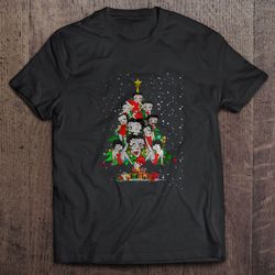 betty boop christmas tree tshirt