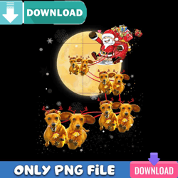 christmas reindeer dachshund dog png best files design