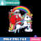 Christmas Santa Riding Unicorn PNG Perfect Files Design.jpg