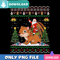 Santa Riding Chipmunk PNG Perfect Sublimation Design Download.jpg