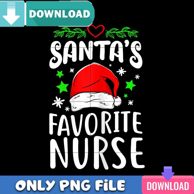 Nurse Gifts Christmas PNG Perfect Files Design Download.jpg