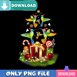 santa hummingbird png best files design download