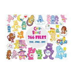 care bears svg bundle, bears svg, care bears png,