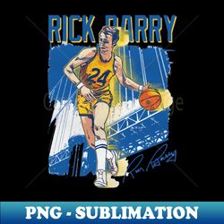 Rick Barry Golden State Square - Premium Sublimation Digital Download - Bring Your Designs to Life
