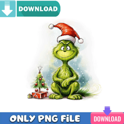 Grinch Cute Baby Christmas Png Best Files Design Download