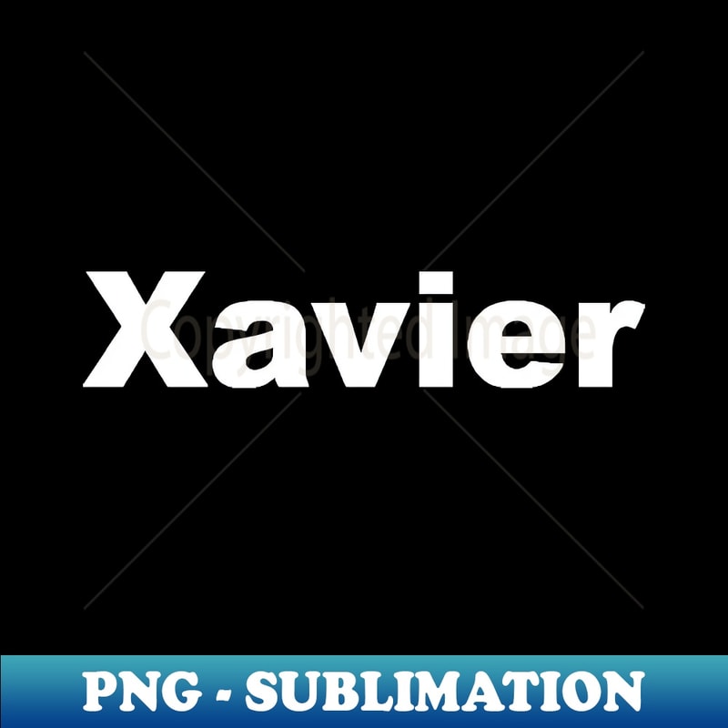 Xavier Graphics Xavier - PNG Transparent Digital Download File for Sublimati | Inspire ...